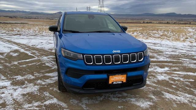 used 2022 Jeep Compass car, priced at $19,878