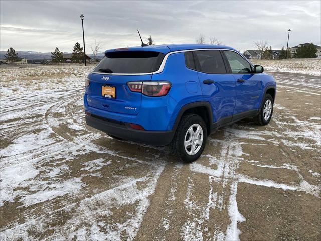 used 2022 Jeep Compass car, priced at $19,878