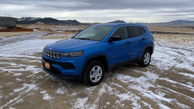 used 2022 Jeep Compass car, priced at $19,878