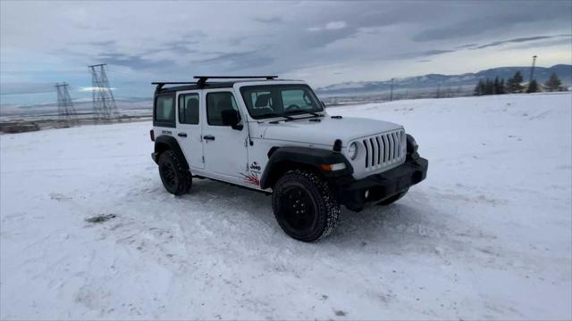 used 2022 Jeep Wrangler Unlimited car, priced at $36,413