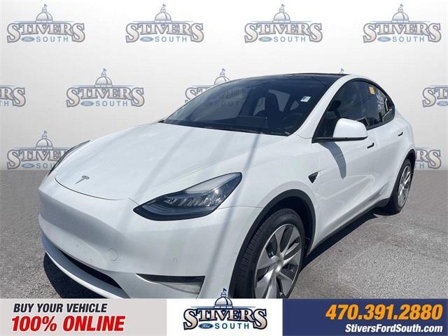 used 2022 Tesla Model Y car, priced at $25,680
