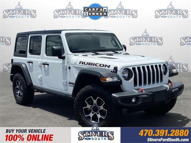 used 2021 Jeep Wrangler Unlimited car, priced at $38,267