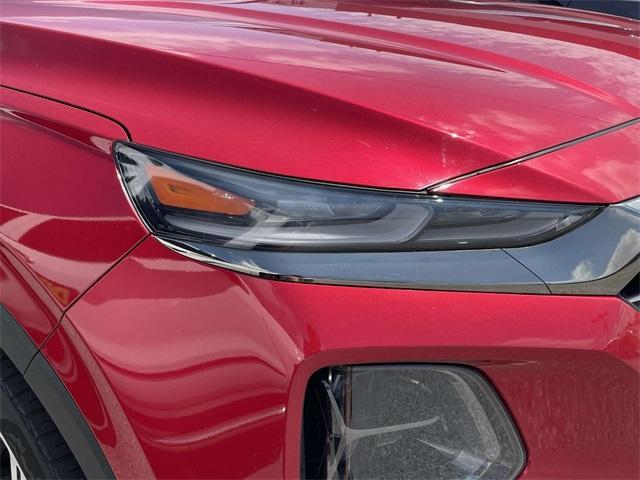 used 2020 Hyundai Santa Fe car, priced at $19,300
