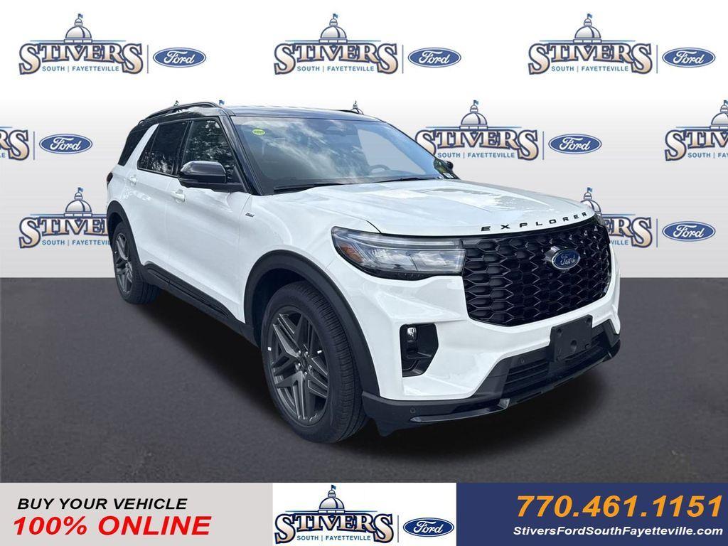 new 2025 Ford Explorer car, priced at $45,895