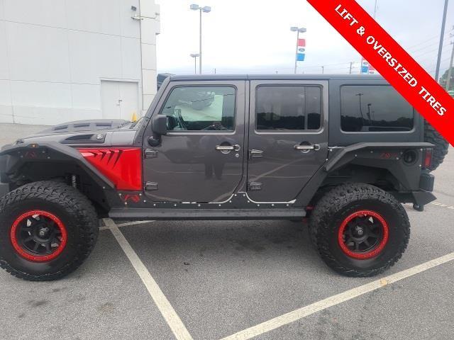 used 2017 Jeep Wrangler Unlimited car, priced at $30,895