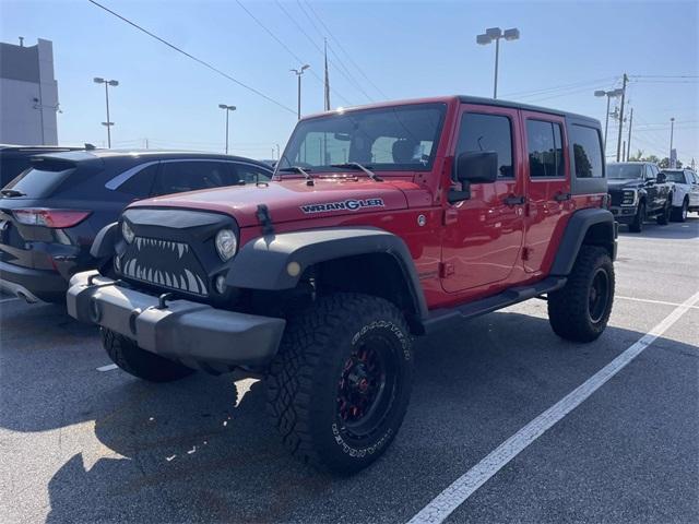 used 2017 Jeep Wrangler Unlimited car, priced at $17,980