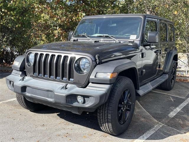 used 2020 Jeep Wrangler Unlimited car, priced at $30,197