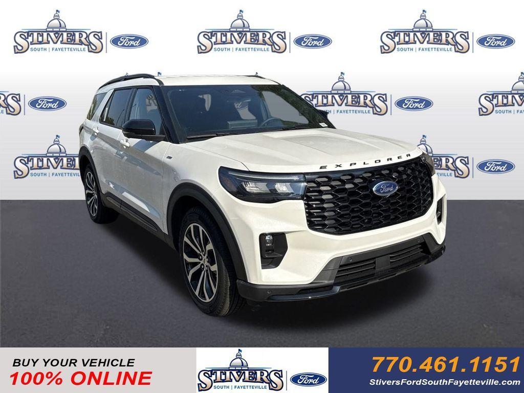 new 2025 Ford Explorer car, priced at $39,955