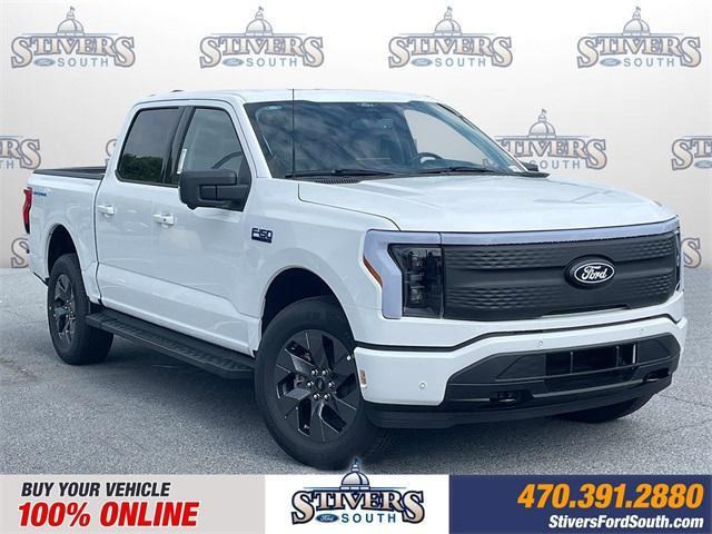 new 2025 Ford F-150 Lightning car, priced at $64,272