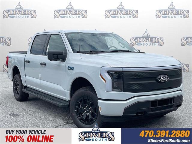 new 2025 Ford F-150 Lightning car, priced at $57,455