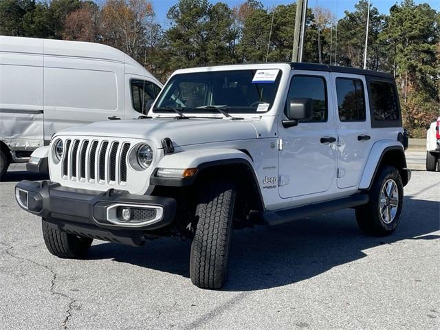 used 2022 Jeep Wrangler Unlimited car, priced at $36,884