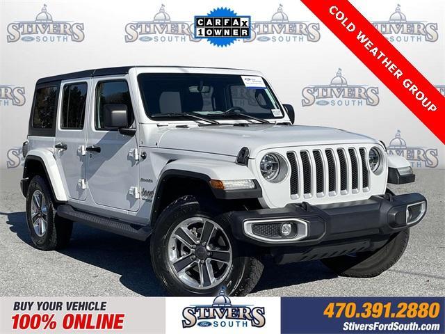 used 2022 Jeep Wrangler Unlimited car, priced at $36,884