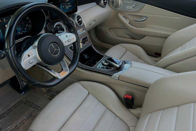 used 2022 Mercedes-Benz C-Class car, priced at $38,999