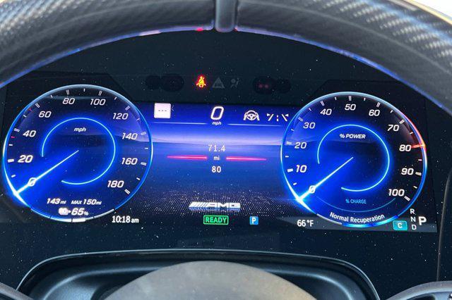 new 2025 Mercedes-Benz AMG EQE car, priced at $120,615