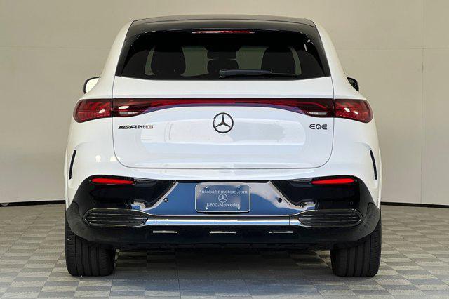 new 2025 Mercedes-Benz AMG EQE car, priced at $120,615