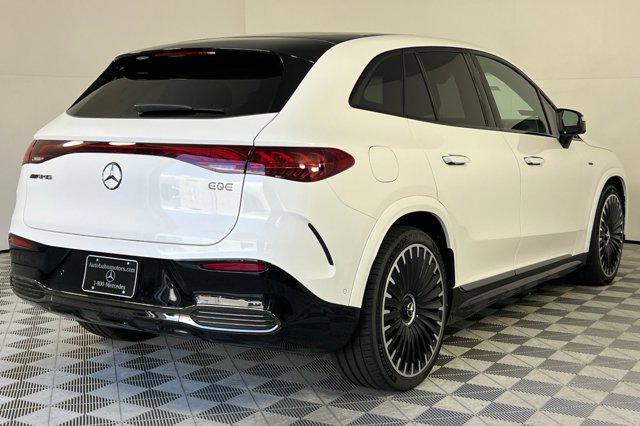 new 2025 Mercedes-Benz AMG EQE car, priced at $120,615