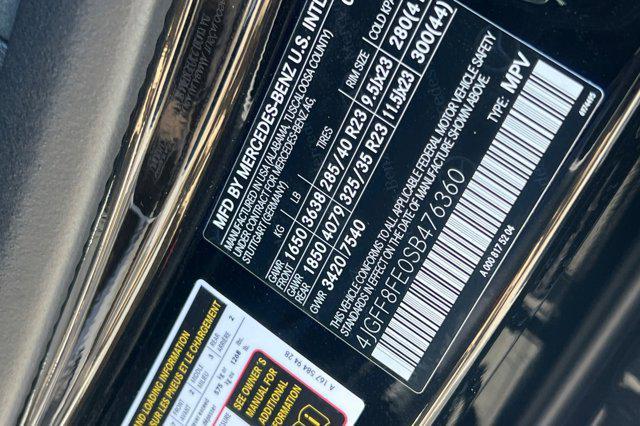 new 2025 Mercedes-Benz GLS 580 car, priced at $140,035