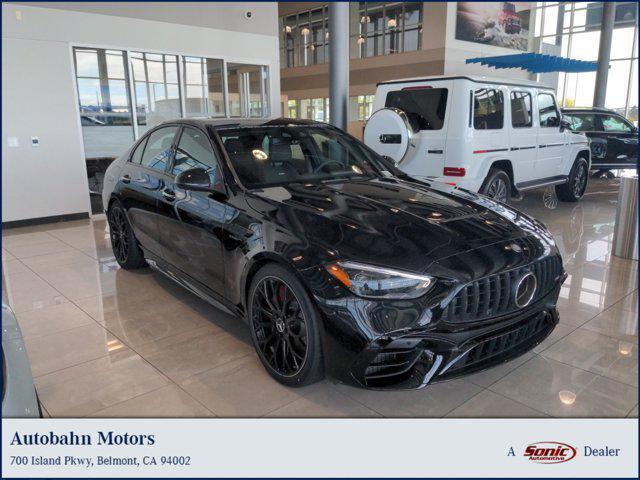 new 2024 Mercedes-Benz AMG C 63 car, priced at $106,180