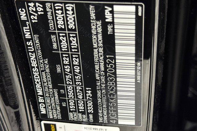 new 2025 Mercedes-Benz GLS 450 car, priced at $95,420