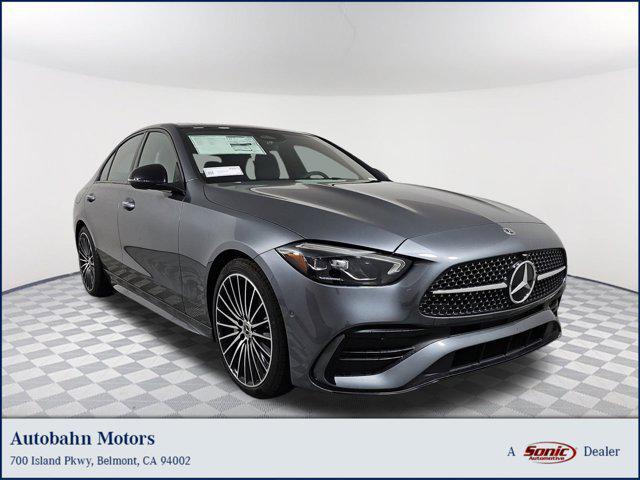 new 2025 Mercedes-Benz C-Class car, priced at $60,695