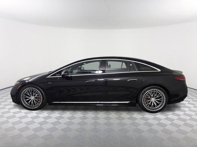 new 2025 Mercedes-Benz AMG EQS car, priced at $150,245