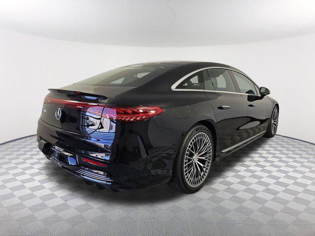 new 2025 Mercedes-Benz AMG EQS car, priced at $150,245