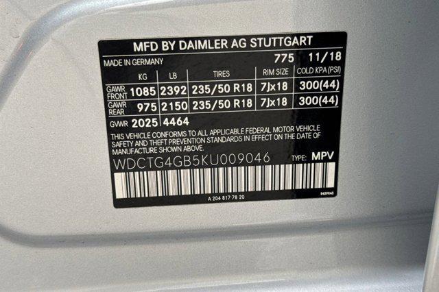 used 2019 Mercedes-Benz GLA 250 car, priced at $17,999