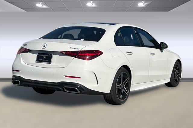 new 2025 Mercedes-Benz C-Class car, priced at $59,560