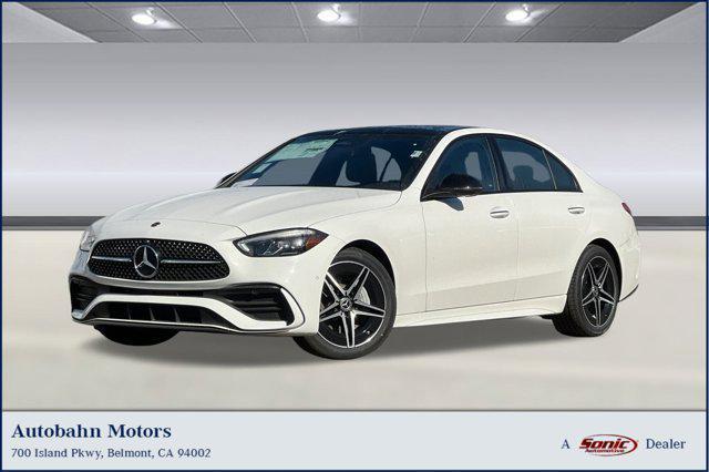 new 2025 Mercedes-Benz C-Class car, priced at $59,560