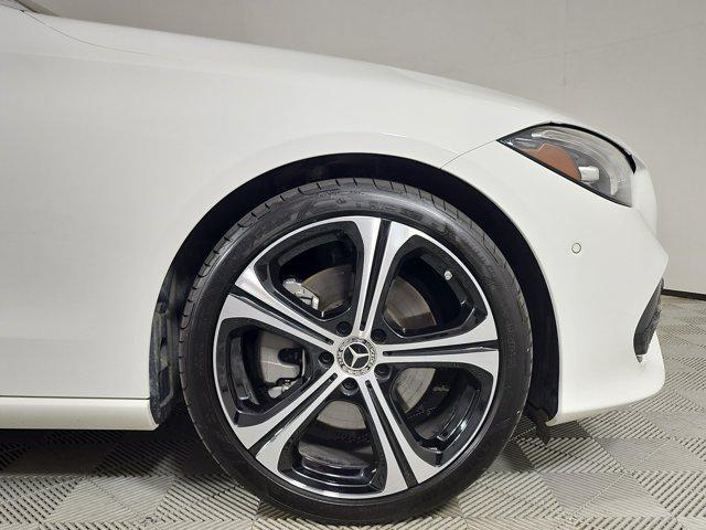 used 2024 Mercedes-Benz C-Class car, priced at $36,998