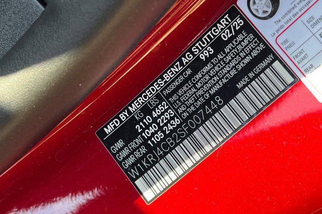 new 2025 Mercedes-Benz AMG GT 43 car, priced at $123,550