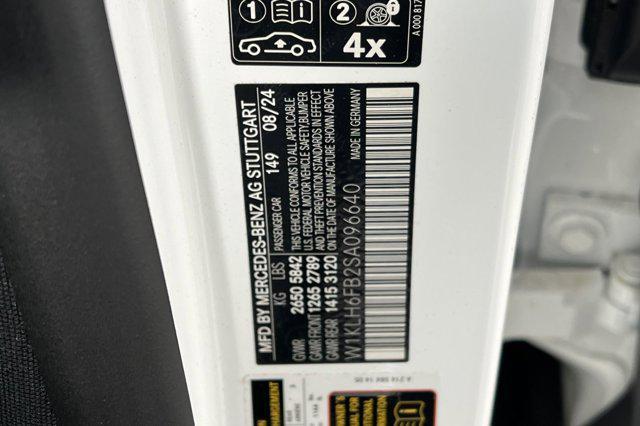 new 2025 Mercedes-Benz E-Class car, priced at $86,145