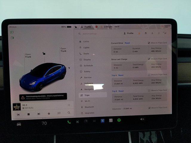 used 2020 Tesla Model 3 car, priced at $23,998