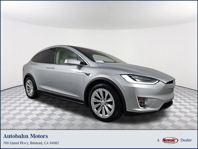 used 2018 Tesla Model X car, priced at $34,998