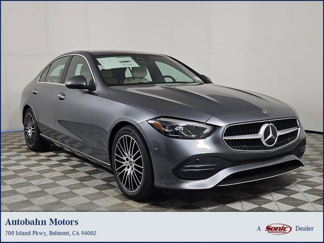 new 2025 Mercedes-Benz C-Class car, priced at $56,195