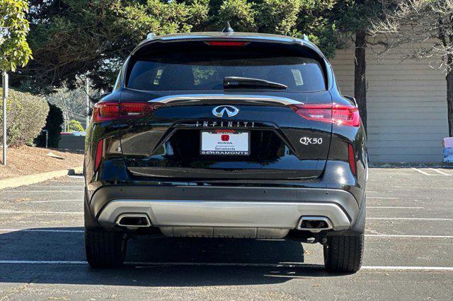 used 2023 INFINITI QX50 car, priced at $27,999