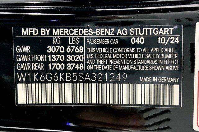 new 2025 Mercedes-Benz S-Class car, priced at $139,015