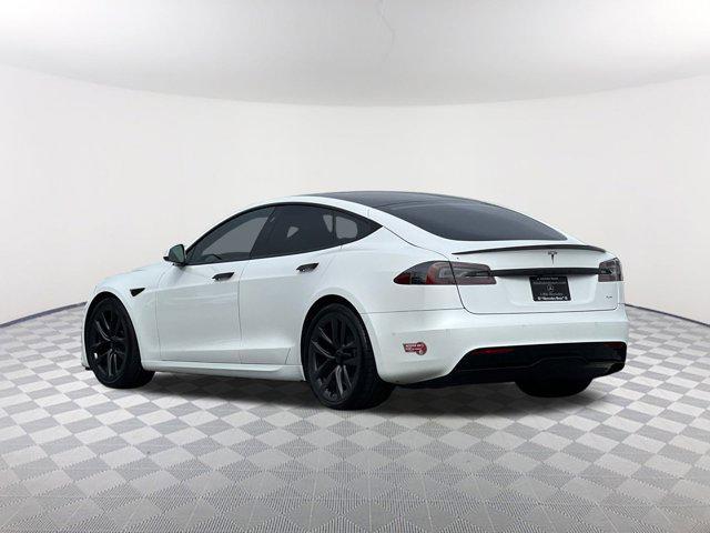 used 2022 Tesla Model S car, priced at $55,496
