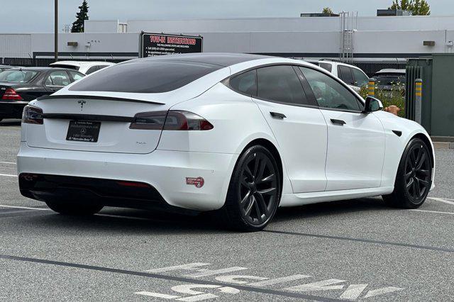 used 2022 Tesla Model S car, priced at $55,496