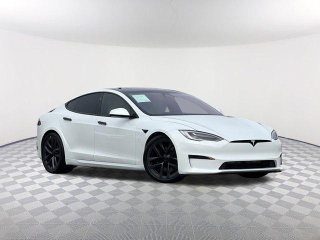 used 2022 Tesla Model S car, priced at $55,496