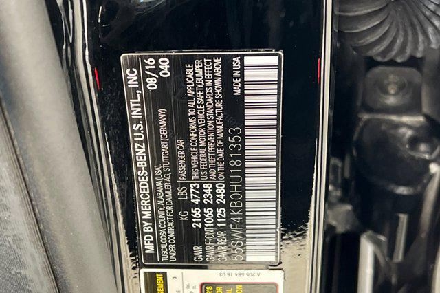 used 2017 Mercedes-Benz C-Class car, priced at $19,497
