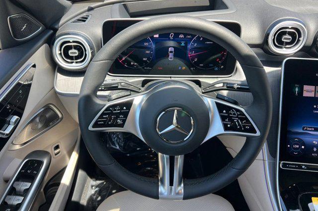 new 2025 Mercedes-Benz C-Class car, priced at $62,495