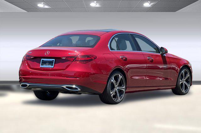 new 2025 Mercedes-Benz C-Class car, priced at $62,495
