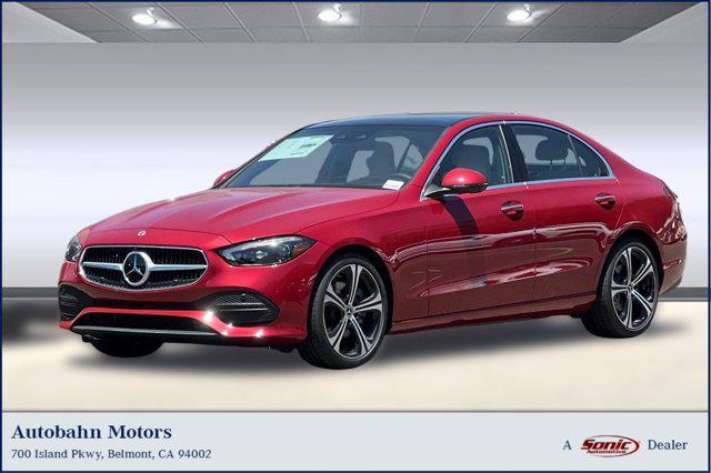 new 2025 Mercedes-Benz C-Class car, priced at $62,495