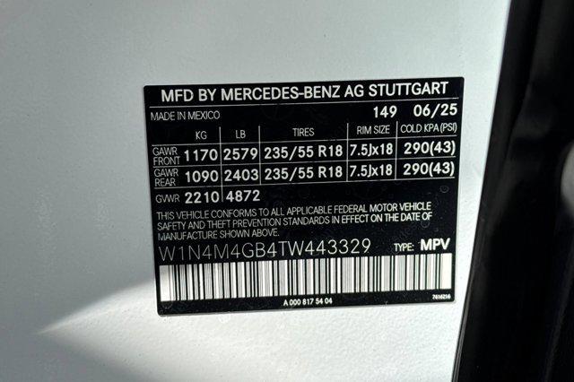 new 2026 Mercedes-Benz GLB 250 car, priced at $48,470