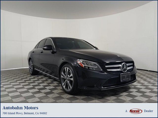 used 2021 Mercedes-Benz C-Class car, priced at $27,999