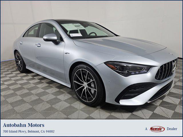 new 2025 Mercedes-Benz AMG CLA 35 car, priced at $61,600
