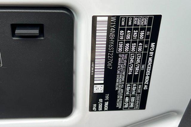 new 2025 Mercedes-Benz Sprinter 2500 car, priced at $68,147