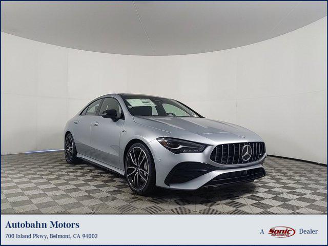 new 2025 Mercedes-Benz AMG CLA 35 car, priced at $61,035