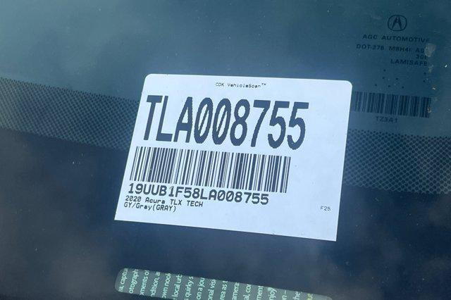 used 2020 Acura TLX car, priced at $18,999